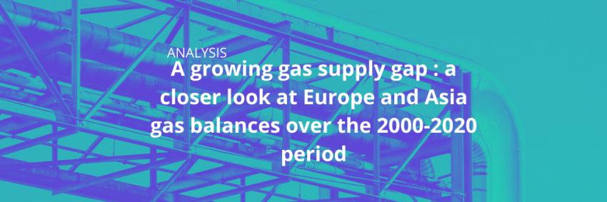 A growing gas supply gap : a closer look at Europe and Asia gas balances over the 2000-2020 period