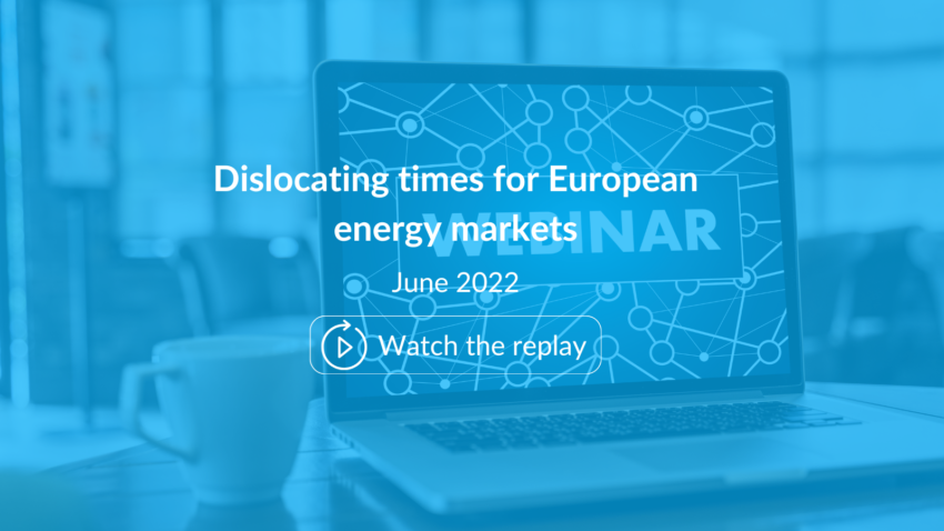 Dislocating times for European energy markets