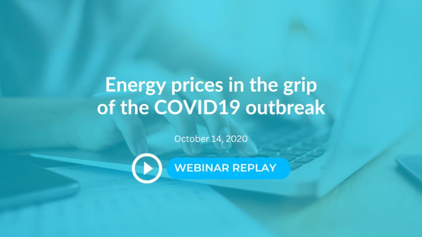 Energy prices in the grip of the COVID19 outbreak
