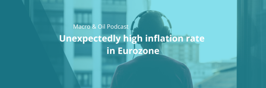 Unexpectedly high inflation rate in Eurozone