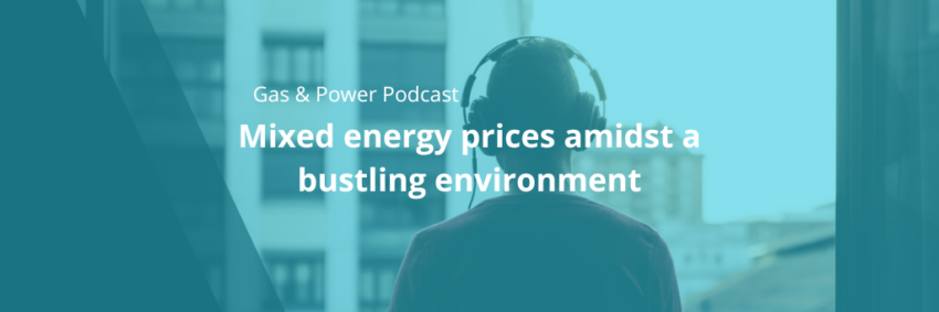 Mixed energy prices amidst a bustling environment