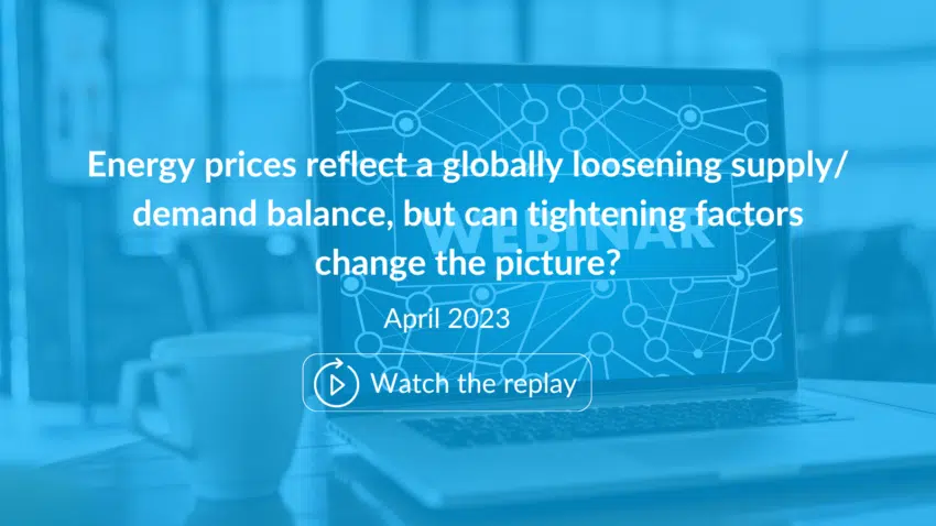 Energy prices reflect a globally loosening supply/demand balance, but can tightening factors change the picture?